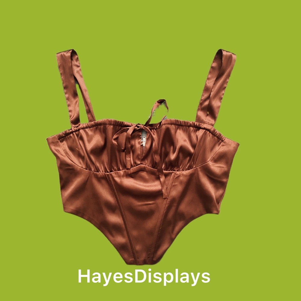 Brown Corset Top